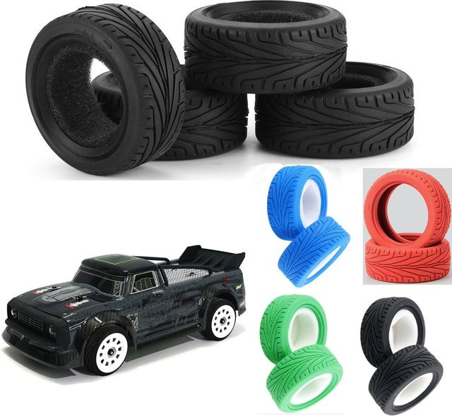 YSIDO RC 1/10 On Road Rallye-Reifen, 4-teiliges Set - Bild 1