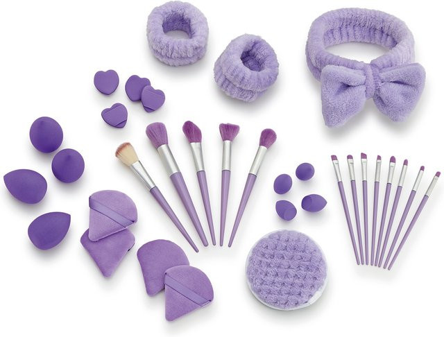 VITALmaxx Make-up Set lila, 33-tlg. - Bild 1