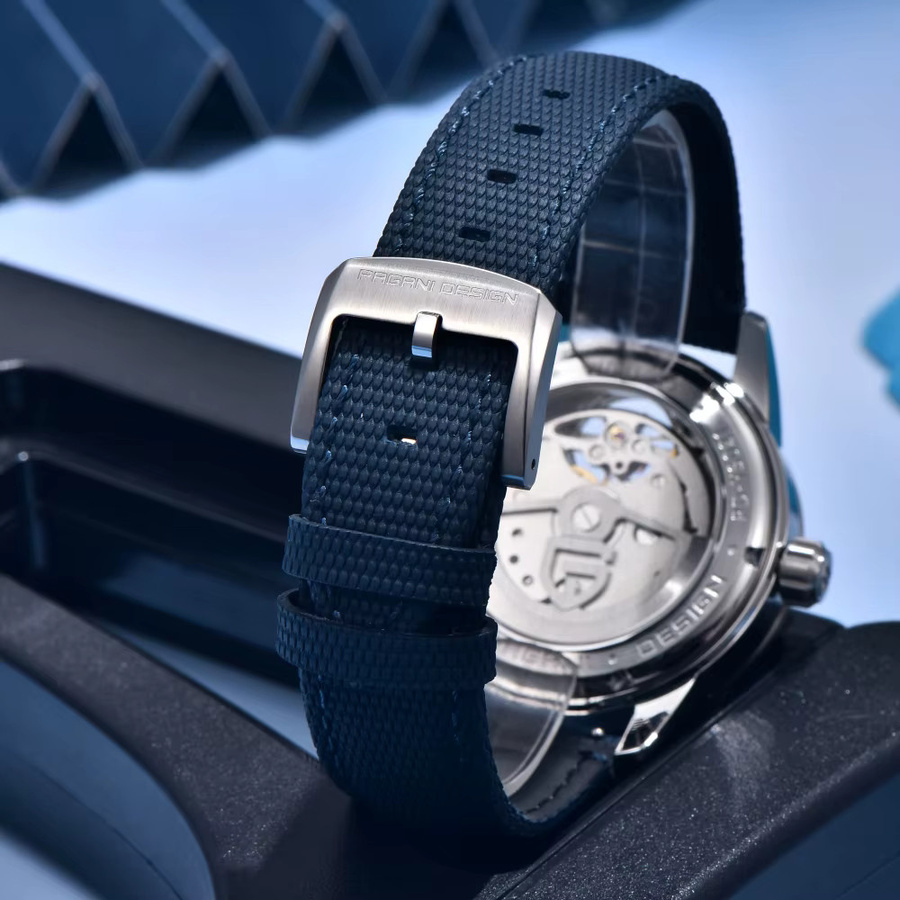 Pagani Design Armbanduhr, Automatik, Edelstahl, Moon Phase, 41 mm, Herren - Bild 4