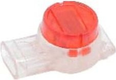 CobiNet Einzeladerverbinder UR2 rot mit 3 Adern fett 7400210 - Bild 1
