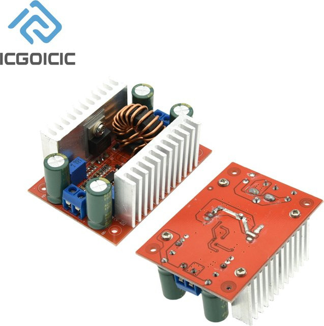 400 W DC-DC Boost Modul für Konstantspannung und Konstantstrom zur LED-Ansteuerung und zum Aufladen von Notebook-Batterien - Bild 1