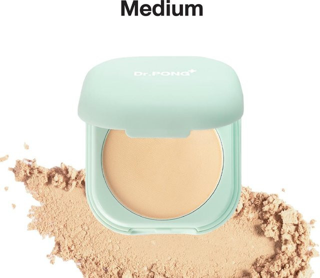 Dr.PONG+ ACNE ACE 002 Puder, Medium, 10 g - Bild 1
