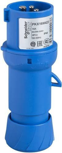 Schneider Electric PKX16M423 CEE Stecker 16A 250V IP44 Blau - Bild 1