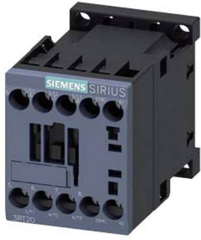 Siemens Leistungsschütz 3RT2017-1AV62 in Grau mit 3 Schließern 690 V/AC - Bild 1