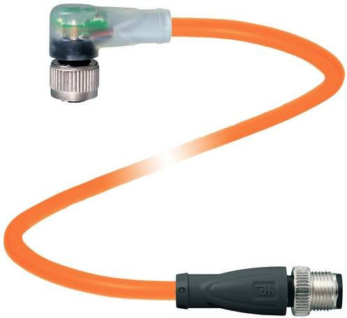 Pepperl+Fuchs Sensor-Aktor-Steckverbinder 70137220-100020, konfektioniert, 5-polig, orange, Länge: 10 m - Bild 1