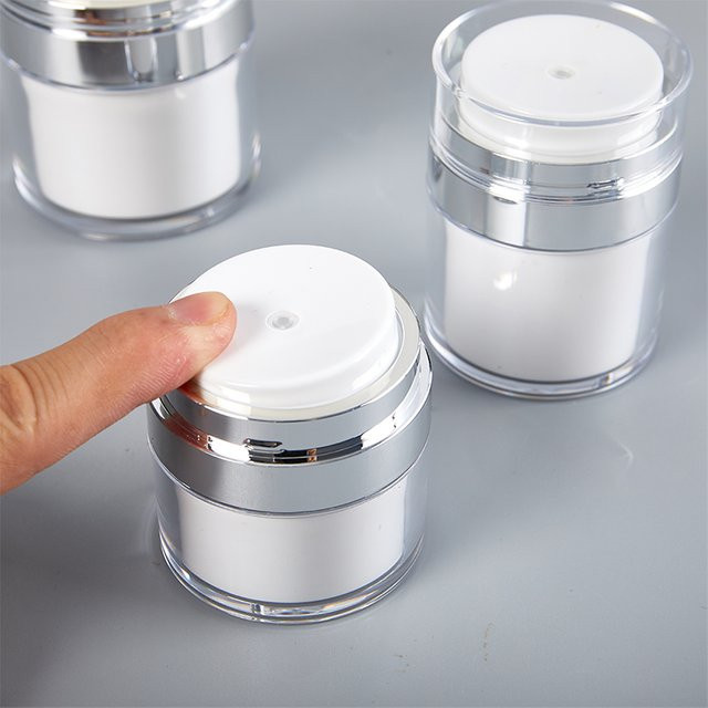 HNKMP Airless Creme Flasche mit Pumpe, 15/30/50 ml - Bild 1