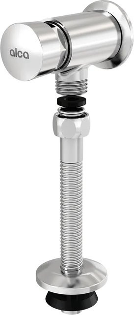 Alcadrain ATS001 Druckspüler für Urinal in Chrom/Silber, B/T/H: 15,0 x 10,0 x 5,5 cm - Bild 1
