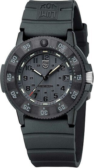 Luminox Armbanduhr, Quarz, Edelstahl, 43 mm, Herren, Schwarz - Bild 1