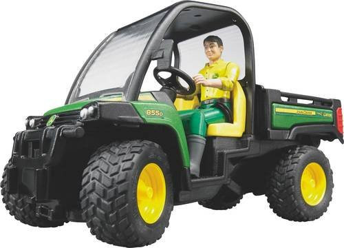 Bruder John Deere Gator 8550 Landwirtschaft Fertigmodell mit Fahrer - Bild 1