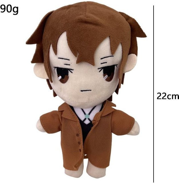 Yiran toy Bungou Stray Dogs Osamu Dazai Nakahara Chuya Plüschpuppe, Kuschelkissen, ab 18 Jahren - Bild 1