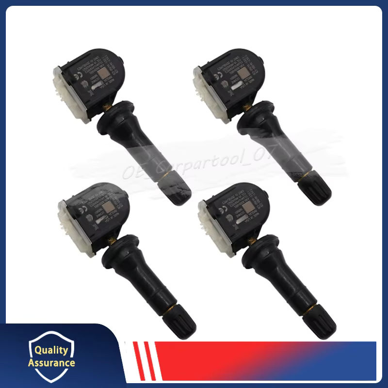 GANGLE Reifendruck Sensor TPMS Set 4er Pack Schwarz für Lincoln MKX Ford Edge Escape Fiesta Galaxy Mustang Explorer 433MHz - Bild 4