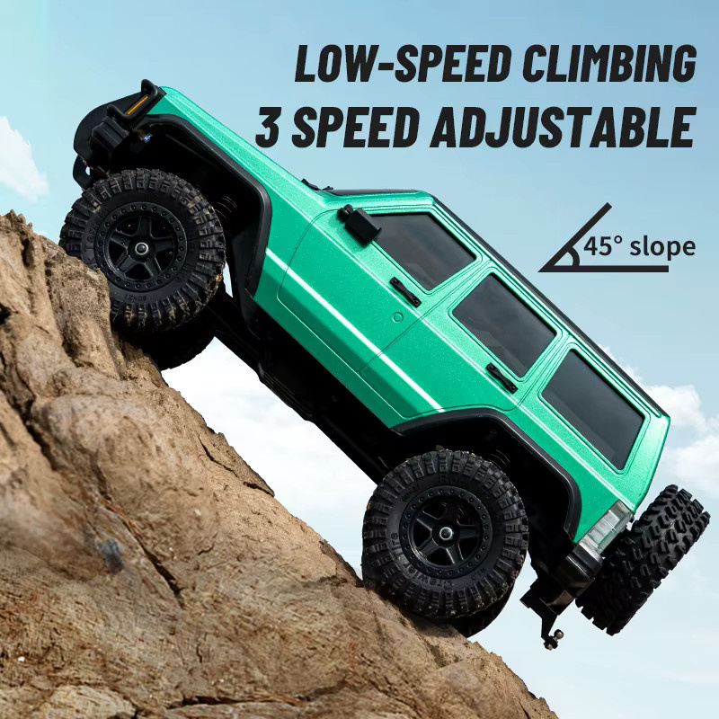 JIKEFUN RC Auto Crawler, 1:18, 4WD, ferngesteuert, Off-Road Modell Auto - Bild 4