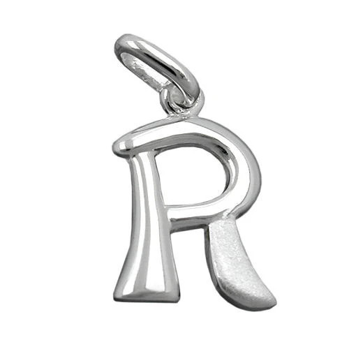 Colfem Anhänger Buchstabe R, 925 Silber, Unisex - Bild 1
