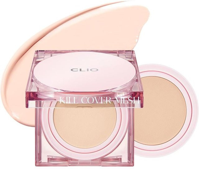 CLIO Kill Cover Mesh Glow Kissen, 02 Lingerie, 15g*2EA, SPF 50+ - Bild 1