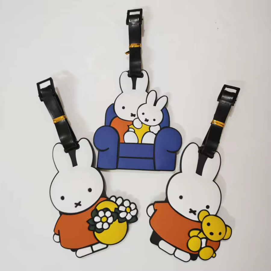 Miffy Niedlicher Gepäckanhänger, PVC-Bordkarten-Design - Bild 2