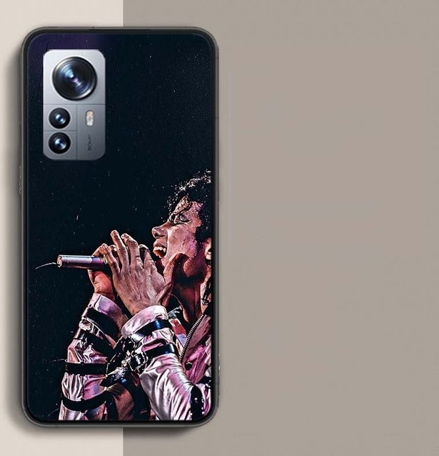 Handyhülle mit Michael Jackson Motiv für Xiaomi und Poco Modelle, Multicolor - Bild 1