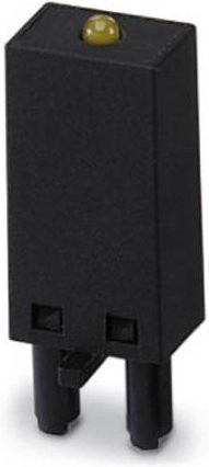 Phoenix Contact Steckmodul mit LED und Varistor LV-12-24UC in Gelb und Schwarz passend für Phoenix Contact PR1 Relais - Bild 1