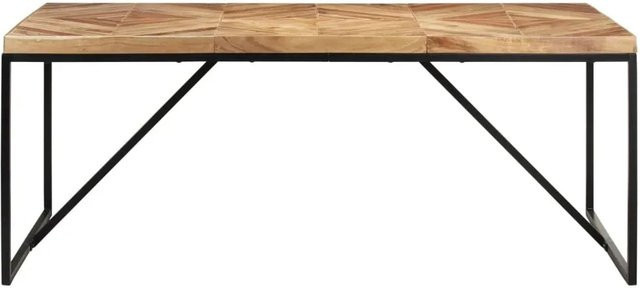 vidaXL Esstisch aus Massivholz in Akazie und Mango, B/T/H: 180 x 90 x 76 cm - Bild 1