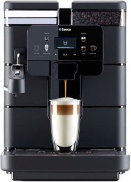 Saeco Kaffeevollautomat New Royal Plus in Schwarz mit Milchaufschäumer und 1400 W Leistung - Bild 1