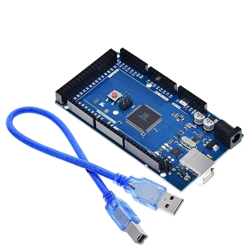 Arduino MEGA 2560 R3 ATmega2560-16AU AVR USB Entwicklungsboard in Blau - Bild 2