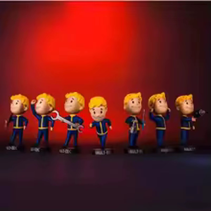 Bandai Fallout Vault Boy Wackelkopffigur, Actionfigur, ab 3 Jahren - Bild 4