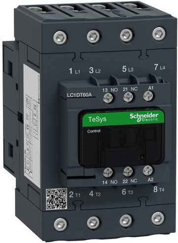Schneider Electric Leistungsschütz LC1DT60AP7, 4P, 60A, 230V 50/60Hz, Grau - Bild 2