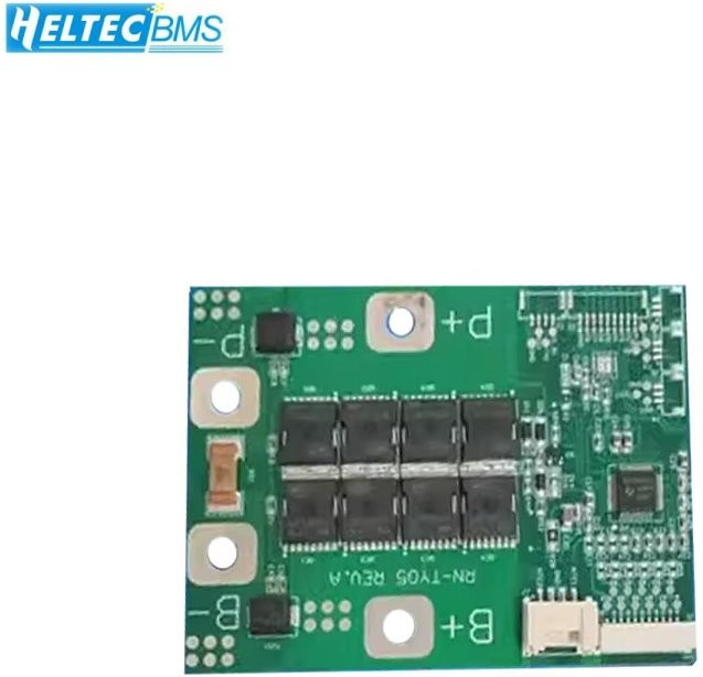 Heltecbms 4S BMS Schutzplatine mit Ausgleichsfunktion für Natrium-Ionen-Batterien 12V-21V, 10-100A Startstrom, SMBUS/UART, grün - Bild 1