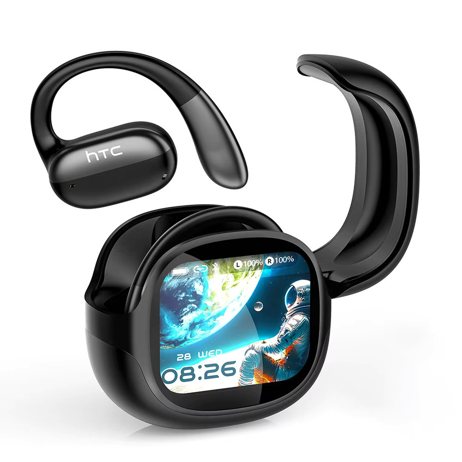 HTC NE58 Bluetooth Open-Ear Headset mit Surround Sound Hi-Fi Stereo in Schwarz - Bild 6