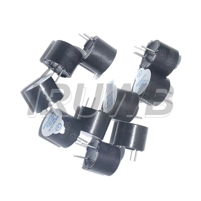10er Set Mini Aktiver Summer TMB12A Magnetisch, Farbe: Schwarz, B/T/H: 12 x 9,5 mm - Bild 2