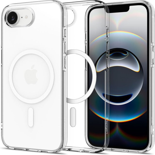 Spigen Liquid Crystal MagSafe Schutzhülle für Apple iPhone 17e und iPhone 16e, Transparent - Bild 1