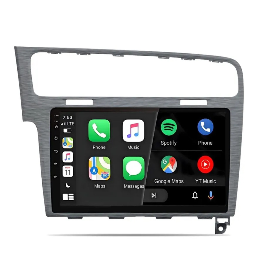 Junsun Autoradio für VW Golf 7 (2013-2017) in Grau mit Wi-Fi, GPS und Bluetooth - Bild 2