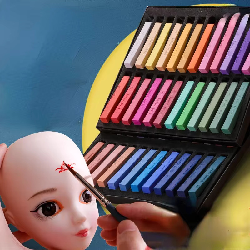Kreidestift-Set für DIY-Bastelarbeiten in 36 Farben Multicolour für Anfänger und Erwachsene - Bild 2