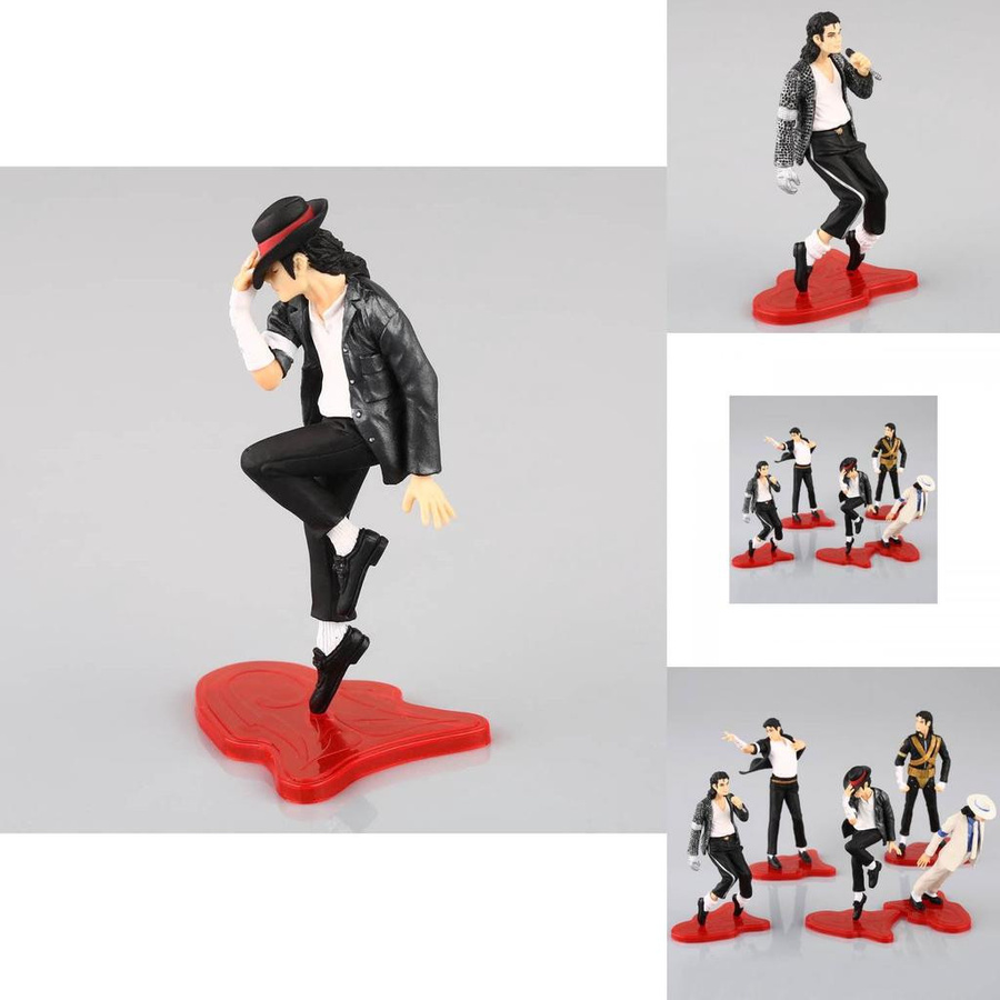 NovaGlade Michael Jackson Pose-Figuren 10 cm Set - Bild 3