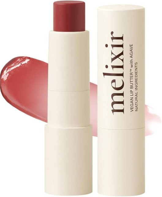 melixir Lippenbutter Nudy Rose, 3,9 g, Glänzend - Bild 1