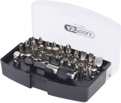 KS Tools 32-tlg. Bit-Satz aus Stahl für Schraubendreher - Bild 1