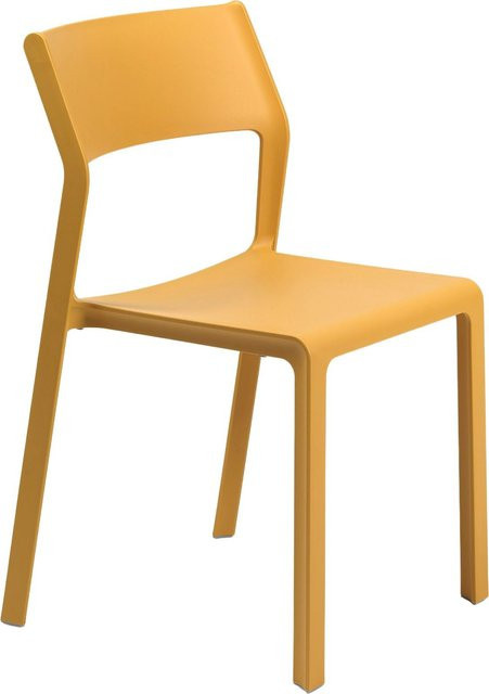 Nardi Trill Bistrostuhl aus Kunststoff in Gelb - Bild 1