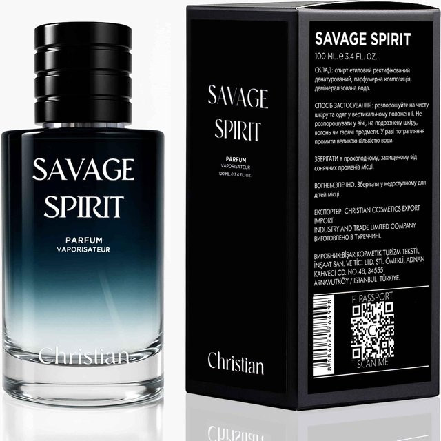 Christian Savage Spirit Parfum, 100 ml, Herren - Bild 1