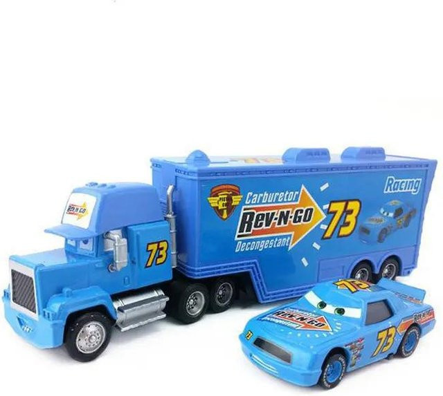 Disney Pixar Cars 3 Lightning McQueen Mack, Modellauto, Metall, ab 4 Jahren - Bild 1