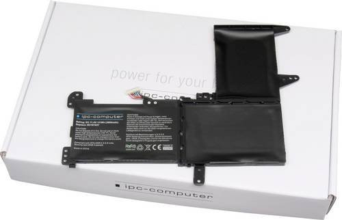 IPC-Computer Notebook-Akku B31N1637 in Schwarz mit 3600 mAh und 11.40V - Bild 1
