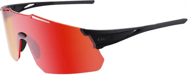 Limar Theros Sonnenbrille, randlos, red, unisex, plastic, wrap - Bild 1