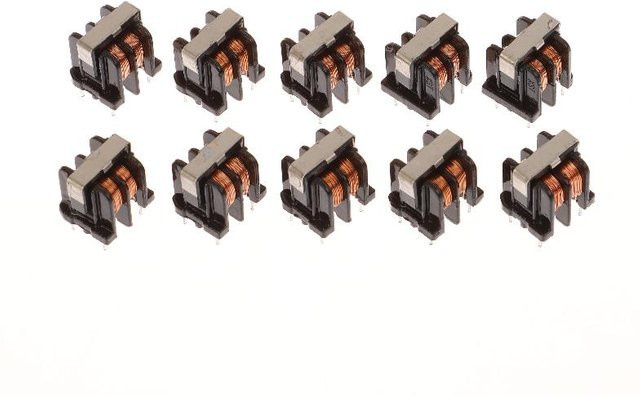 10 Stück Gleichtaktdrosselinduktivität UU9.8 UF10.5 in Schwarz für Filterabstand - Bild 1
