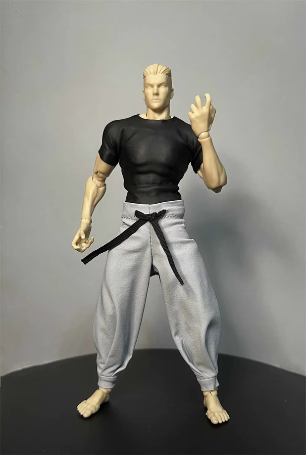 Bandai Action Figur Zubehör, japanische Anime College Uniform Kleid, taoistische Robe Kampf Kleidung, Plüsch / Textil - Bild 2