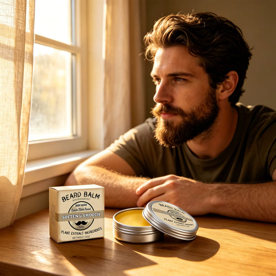 East moon Bartpflege-Wachs Creme, Herren - Bild 3