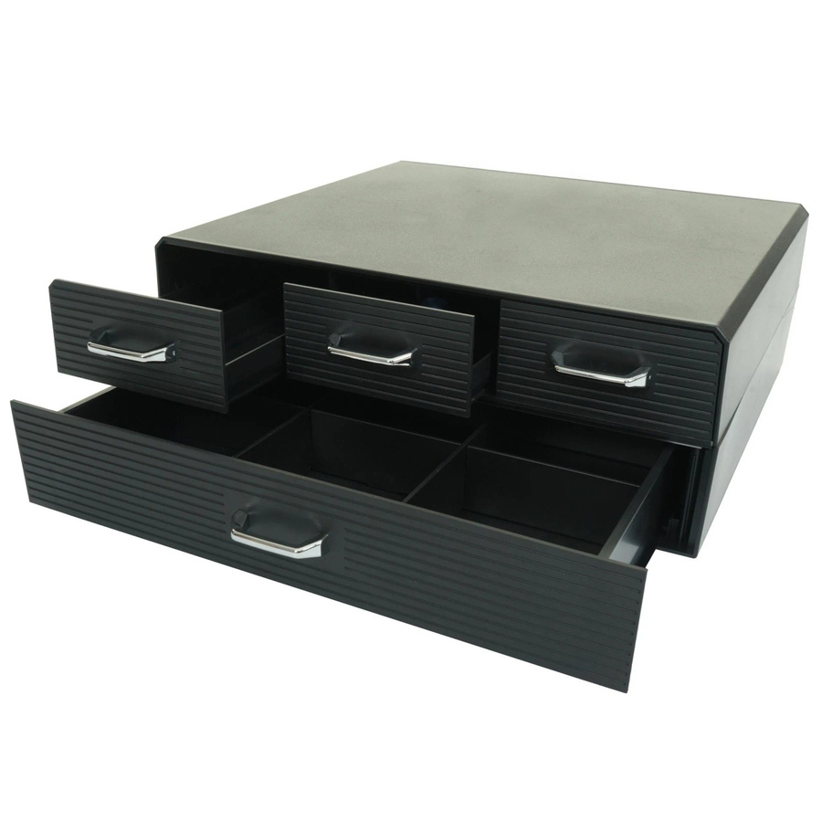 MCW Schubladenbox für Kaffeekapseln und Teebeutel, Schwarz, B/T/H: 13 x 34 x 31 cm - Bild 2