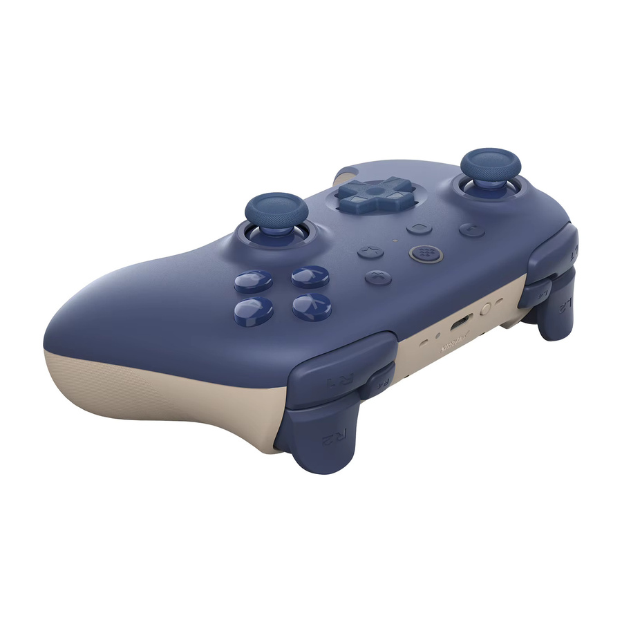 8Bitdo Ultimate 2C Bluetooth-Controller für Nintendo Switch mit herausnehmbaren L4/R4-Stoßstangen in Pink oder Blau - Bild 2