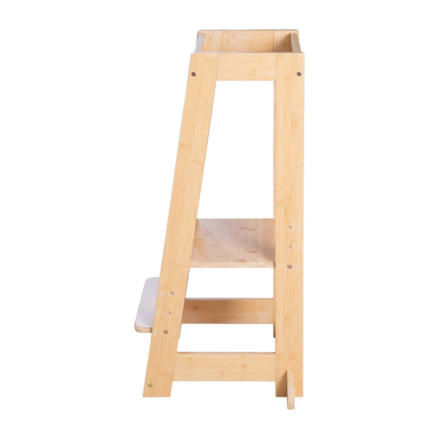 Roba Lernturm für Kinder aus Holz in Beige mit skandinavischem Design, H x B x T: 88,0 x 54,0 x 43,5 cm - Bild 2