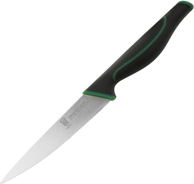Fackelmann Spickmesser Bonn aus Edelstahl in Schwarz-Grün, Länge: 12 cm - Bild 1