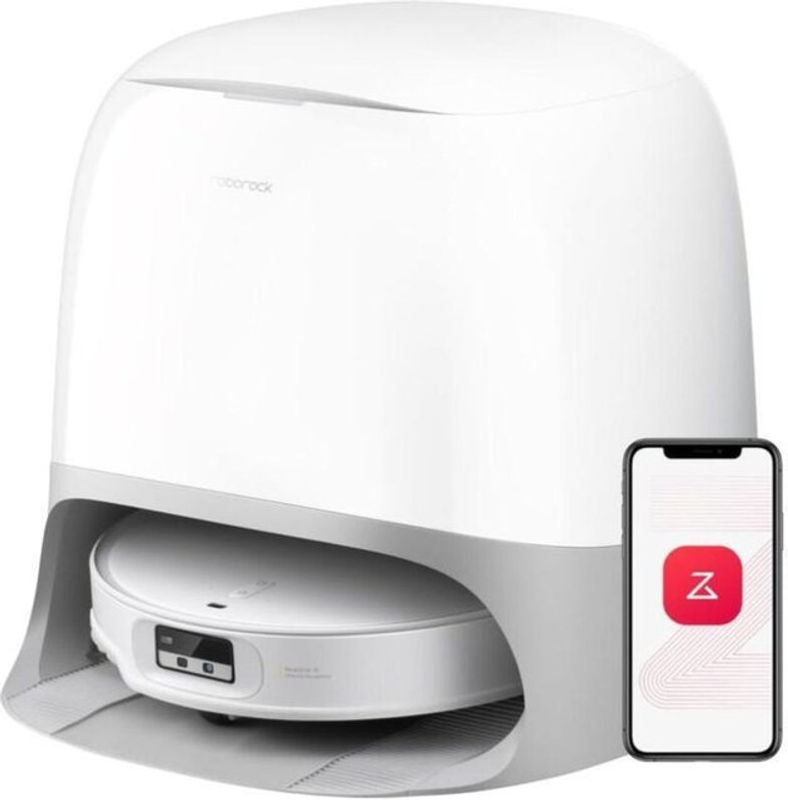 Roborock Qrevo CurvX Saugroboter mit 22.000 Pa Saugkraft, RetractSense LiDAR und Multifunktions-Dock 3.0 Thermo+, Weiß - Bild 2