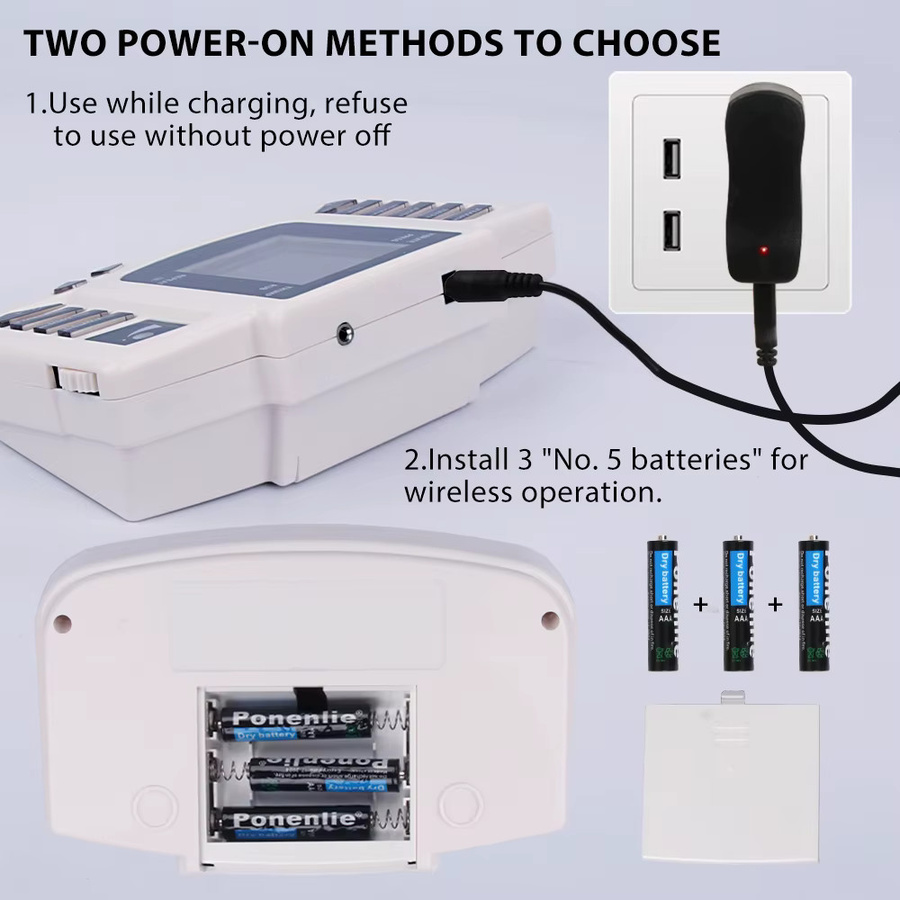 MARFLY Muskel-Elektrostimulator EMS Akupunktur-Massage, Weiß - Bild 5
