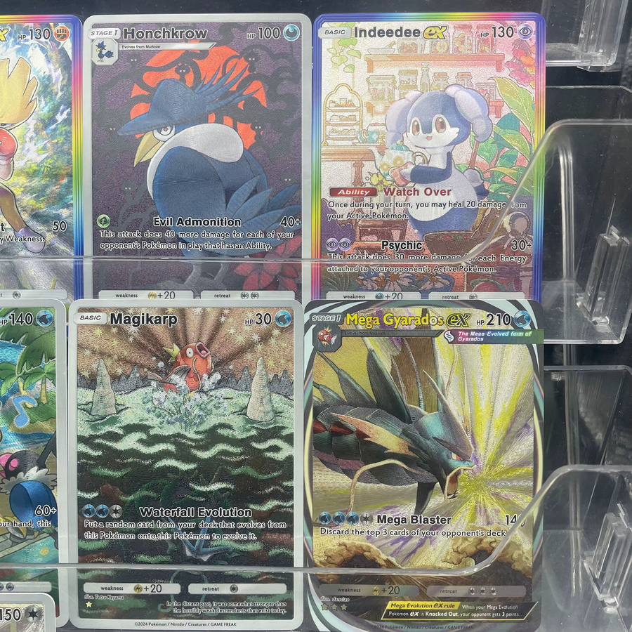 Keeppley Pokémon Rayquaza Ex Magikarp Sammeln Signature Trading Karten, 10-teiliges Set, Englische Version - Bild 2